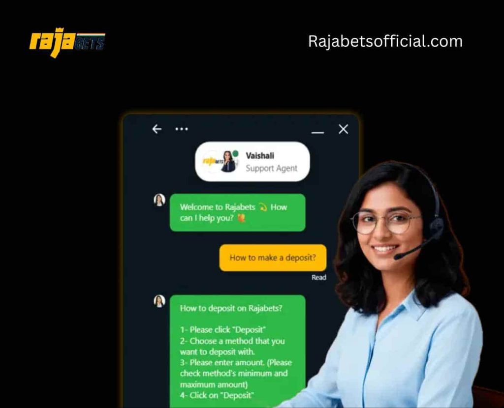 Rajabets Customer Support