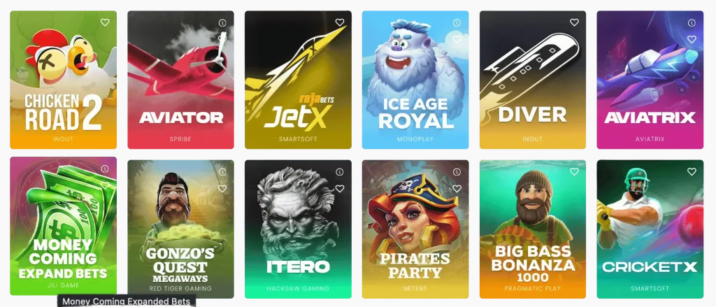 rajabets games
